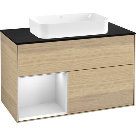 Villeroy & Boch F652MTPC Meuble sous-lavabo Finion F65 (1/2)