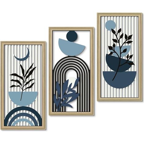 Plant Geometrics Wood Wall Decorations (1/5)