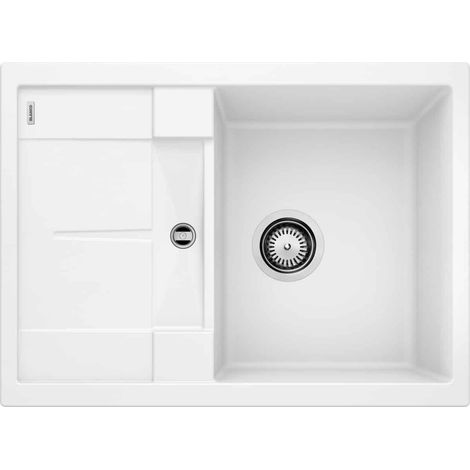 Blanco Metra 45 - Évier en Silgranit, 680x500 mm, Compact, blanc 519565 (1/10)