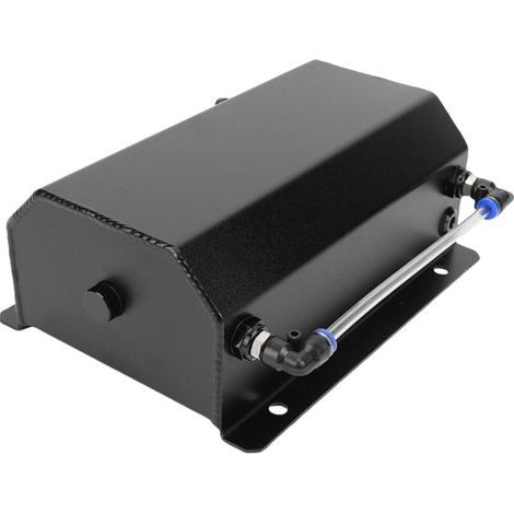 Kühlmittel-Ausgleichsbehälter, Motorölentlüftung, 2 Liter Fassungsvermögen, M14x1 Gewinde, 5-Gewinde-Vierkantanschluss, Metallkonstruktion - Crezuo