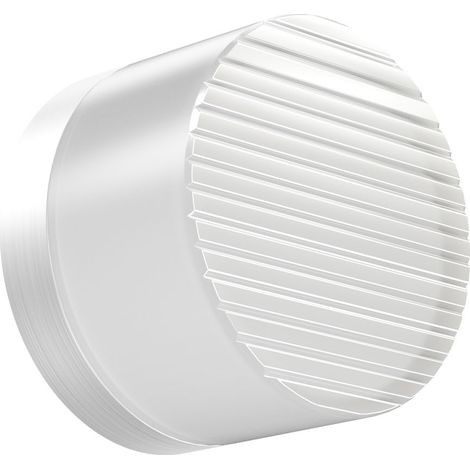 Beneito Faure Applique Led da Parete Oma - 8W, IP65, CCT Switch 2000K/2800K/4000K, Plafoniera da parete in Alluminio Vintage - Bianco