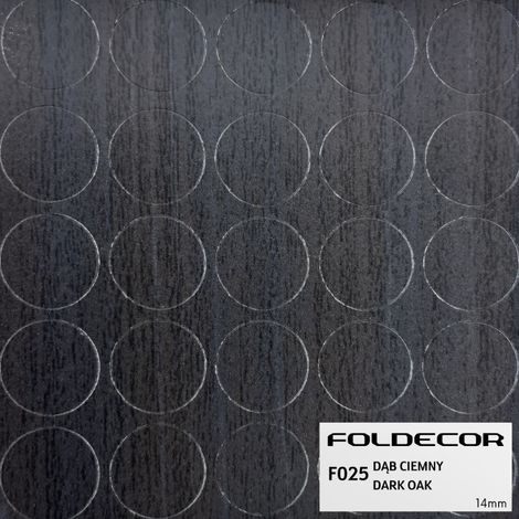 Tapón autoadhesivo de 14 mm, roble oscuro (lámina de 25 unidades) (1/5)