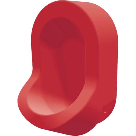 Urinario de pared sin agua TI'PI rojo (1/5)