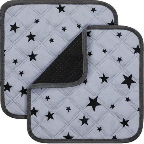 Lot de 2 doublures de cage en polaire pour cochon d'Inde, accessoires absorbants, réutilisables, lavables et antidérapants pour cages de petits animaux, hamster, lapin (1/5)