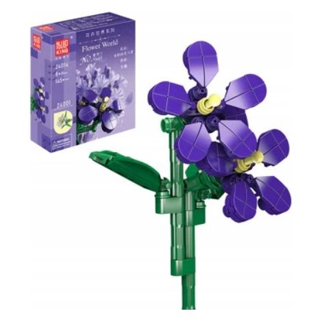 Stampo per blocchi di fiori viola king 24014 set di blocchi di fiori per vaso HIT (1/3)
