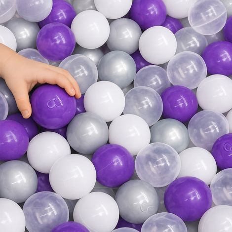 200 Palline per Piscina Bambini - 5,5cm Palline Bimbi Colorate - Palline Gioco (1/5)