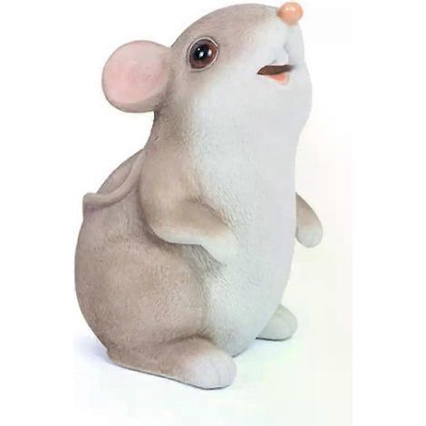 HONORNIC - Tirelire lapin résistante - Articles ménagers décoratifs - Économisez de l'argent - Ornements en résine - Tirelire