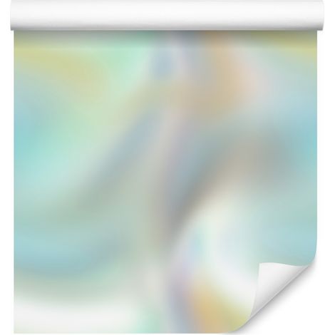 Tapetenhintergrund mit Farbverlauf von Hellgrau, Mintgrün und Weiß, 50 x 1000 cm (1/5)
