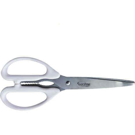 Tijeras de cocina Supreme 23 cm acero inoxidable abrebotellas cascanueces