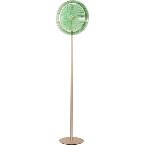 PIANTANA JOKEY VERDE DIAMETRO 40CM LED 3000K 690LM 15W H.130+40CM (1/2)