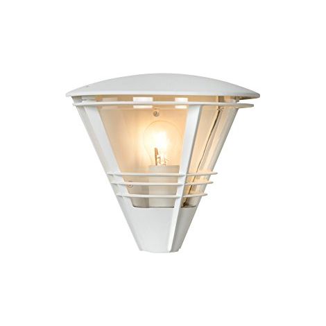 Livia lampada da parete IP44Â E27Â W11.5Â L27Â H25Â cm bianco (1/4)