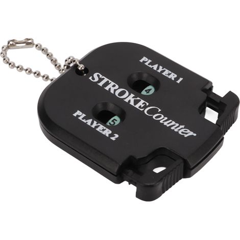 Mini compteur de points carré 2 joueurs indicateur de score portable pour golf extérieur (1/5)