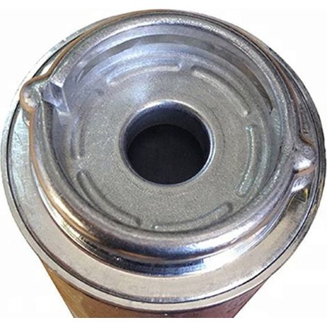 color: silver Material: metal Fuel filter 13328572522 Suitable for BMW. (1/4)