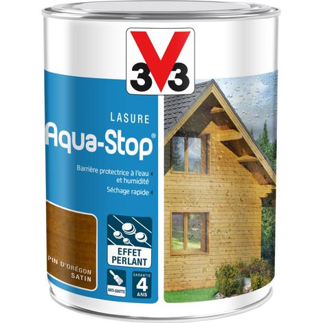 Lasure Aqua-Stop® V33 Pin d'orégon Satin 1L