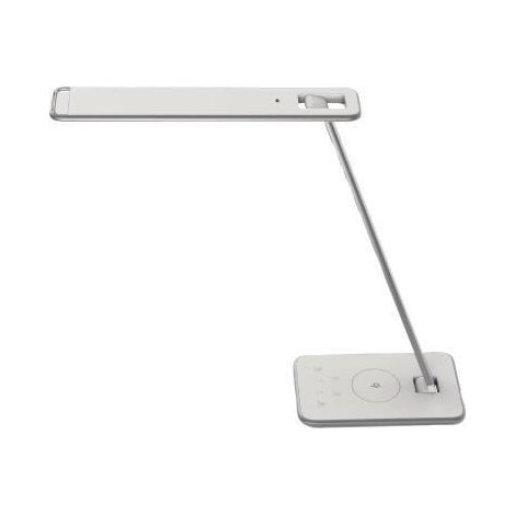 Unilux JAZZ LED Schreibtischlampe modern grau (1/3)