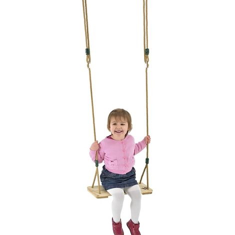 Balançoire bois pour portique h300-350 cm (1/3)