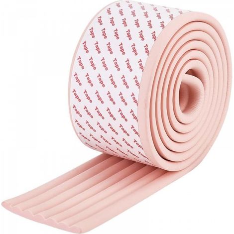 2m Bande d'échelle Souple Rose Bande d'échelle pour Lits superposés 80mm de Large pour protège-Coins de Pieds d'escaliers (1/5)