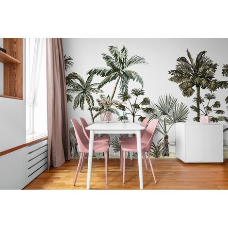 Papier Peint Tropical - Élégance Sauvage - 150 x 250 cm (1/2)
