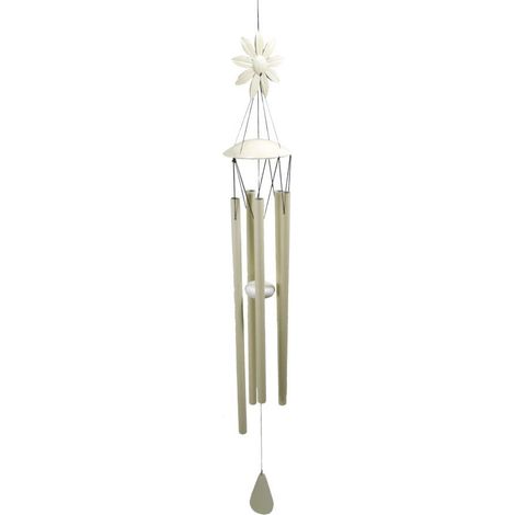 Gänseblümchen-Metallglocke cm17,5x17,5h162