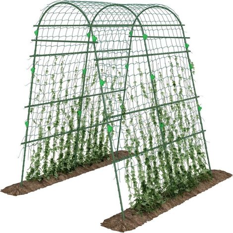 Large arche in mesh, net of protection for birds, fitment easy, metal, 144 x 167 x 206 cm (1/5)