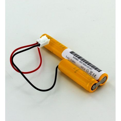 Batterie 3.6V 0.8Ah BAES Cooper ECOSAFE ARTS (807550) (1/3)
