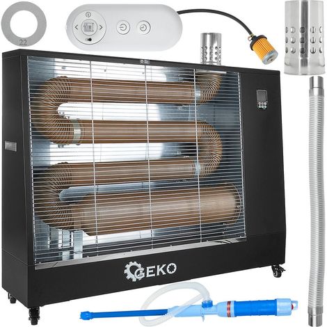 Radiatore Ad Olio Infrarossi 16 kW Silenzioso Potente Per Officine Capannoni Grandi Ambienti (1/5)