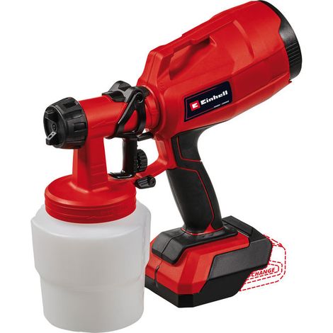 Pistola a spruzzo a batteria Einhell TC-SY 18/60 Li-Solo 18V 650ml/min PXC