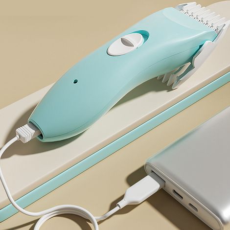 Tondeuse à cheveux pour bébé, coupe électrique ultra silencieuse, idéale pour les nourrissons et les nouveau-nés. (1/5)