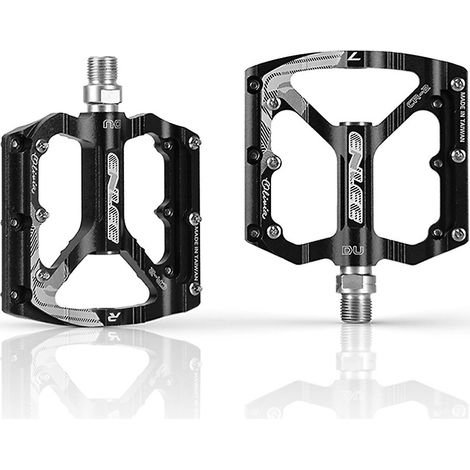 Flache Fahrradpedale aus Aluminiumlegierung für Mountainbikes
