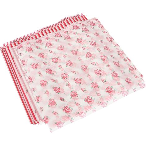 100 feuilles de papier ciré résistant à l'huile, papier parchemin pour emballage alimentaire (1/4)