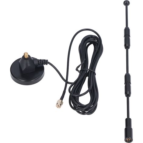 Antenne à ventouse 4G à gain élevé, tige en cuivre Wi-Fi étanche pour une utilisation extérieure et une surveillance sans fil (1/5)