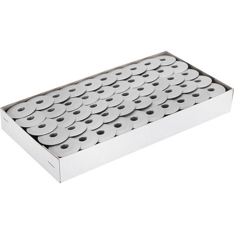 100-teiliges Aluminium-Spulenset für Industrienähmaschinen mit DY 65 Nähfuß, ohne Löcher (schräge Spulen 6-5) (1/5)