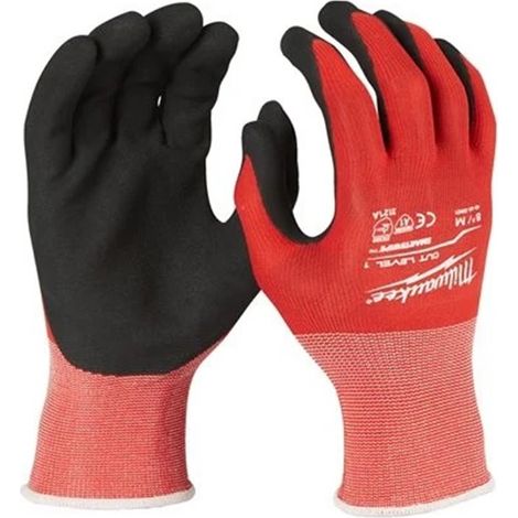 (z)Guantes resistentes a los golpes nivel A XXL/10 (12 pares)