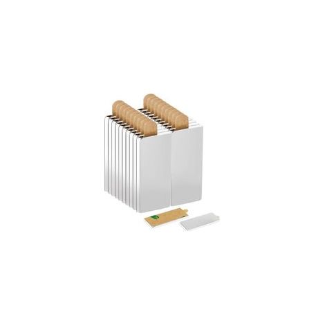 Lot de 20 aimants autocollants néodyme 30x10x2mm – Triple couche anticorrosion – Pour surfaces lisses et adhérence forte – Artisanat et bureau (1/5)