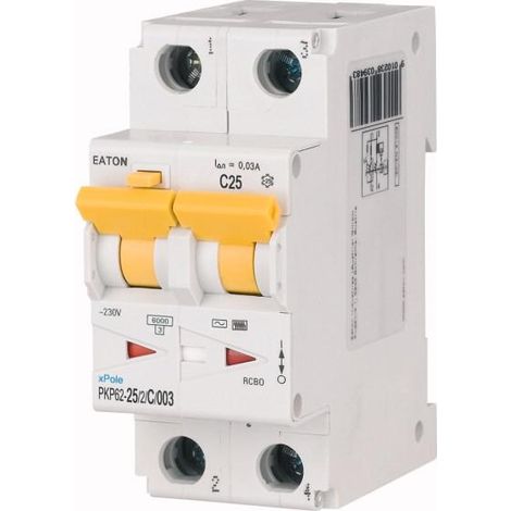 Disj. diff. 2X25A 30mA TYP AC 000111619 EATON PKP62-25/2/C/003