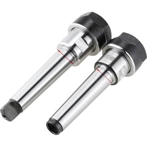 CNC-Werkzeughalterfutter – 1 Stück – behandelter legierter Stahl – Präzisions-Morsekonus und ER – für Hochgeschwindigkeitsdrehmaschinen – MTA2-ER25 (1/5)