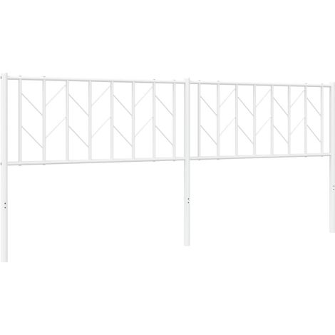 Tête de lit,Panneau décoratif métal blanc 200 cm CFW9470044 (1/5)