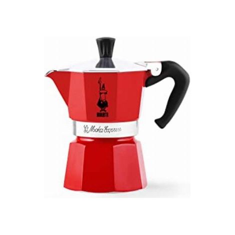 MOKA EXPRESS 3T ROUGE CAFET ALU BIALETTI - 0009132/0004942