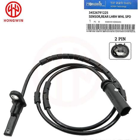 Capteur ABS de vitesse de roue avant/arrière gauche/droite 34526791223 34526791225 Pour BMW Série 1 2 3 4 F20 F22 F34 F36 Haute qualité (arrière) (1/5)