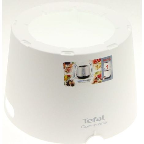 Corps supérieur blanc ts-01028440 - appareil a fondue tefal
