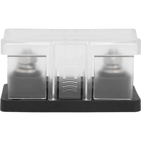 Porte-fusible de protection de circuit ANL M8 avec indicateur LED, adapté aux automobiles, camping-cars et yachts, DC 48V, comprend deux fusibles de 200A. (1/5)