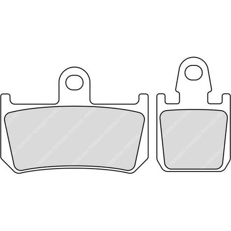 Plaquette de frein Métal Fritté Sinter Grip Race - R90 (1/2)