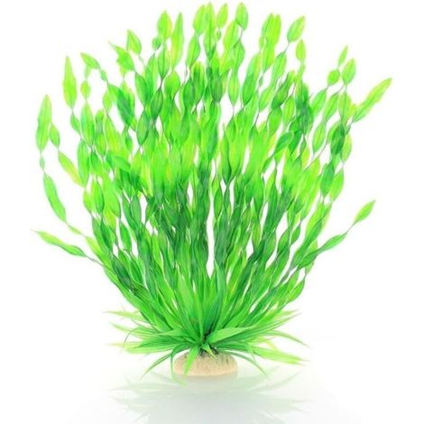 Piante artificiali di zostera marina, piante acquatiche verdi artificiali per la decorazione dell'acquario. (1/3)