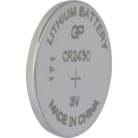 Knopfzelle CR2430 Lithium 3V 1St./Blister GP BATTERIES (1/5)