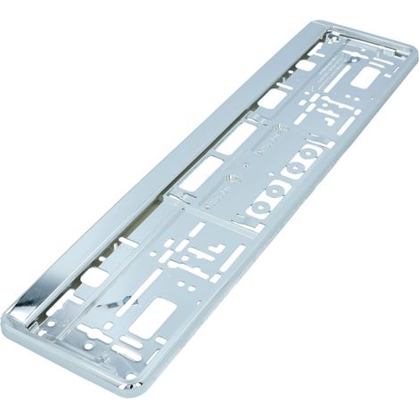 SUPPORT PLAQUE DIMMATRICULATION EU CHROME