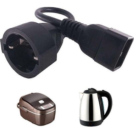Cordon d'alimentation efficace IEC320 C20 vers prise UE pour onduleur Europe (1/4)