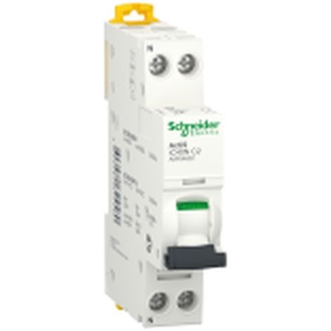 Schneider Electric A9 IC40N 1PN C 2A 6000A/10KA (A9P54602)