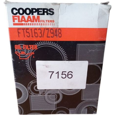Filtro olio motore marca coopers fiaam codice filtro ft5163 z948