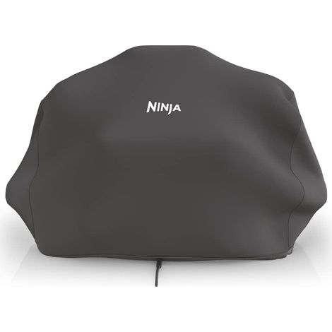 Ninja XSKCOVER Premium Outdoor Cover, compatibile con griglie Woodfire (serie OG700), tessuto resistente all'acqua, anti-scolorimento, leggero, nero, 48 x 61 x 33 cm (19" x 24" x 13") (1/4)