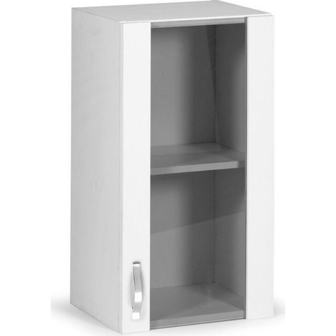 Patty Pensile Vetrina 40 bianco fra CM 72X40X32